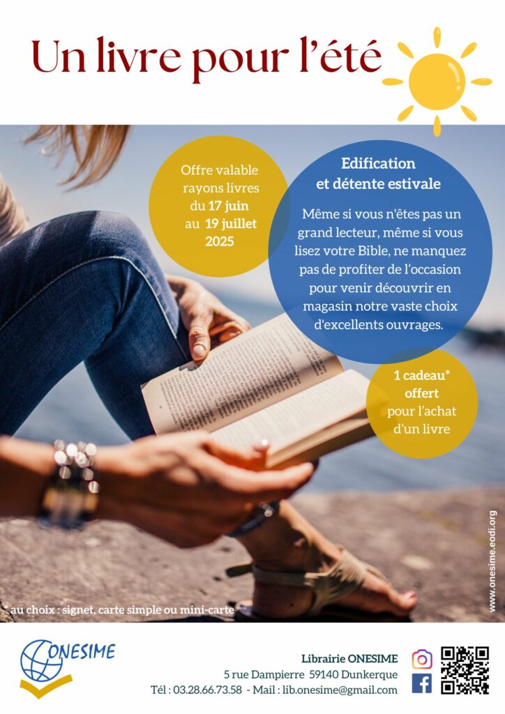 Un livre pour l'été 2025